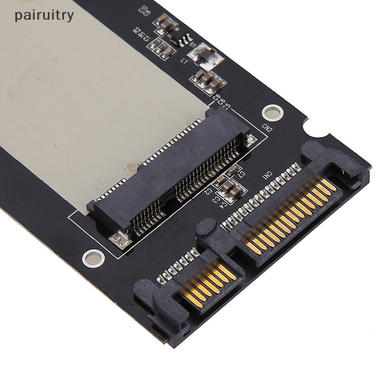 Prt MSATA SSD Ke 2.5 ''SATA 6.0gps Adapter Converter Papan Modul Kartu Untuk PRT Komputer