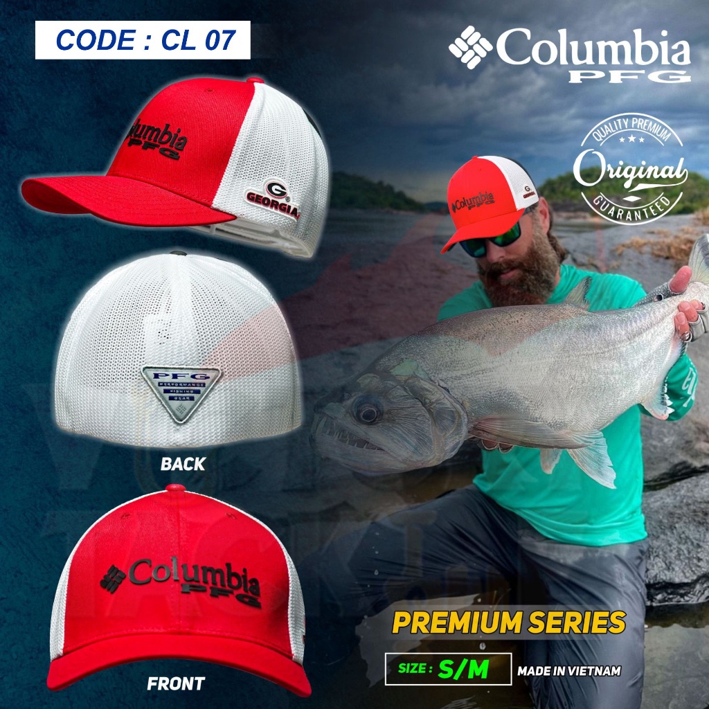 Topi Columbia PFG Performance Fishing Gear &amp; PHG ORIGINAL TOPI OUTDOOR / INDOOR