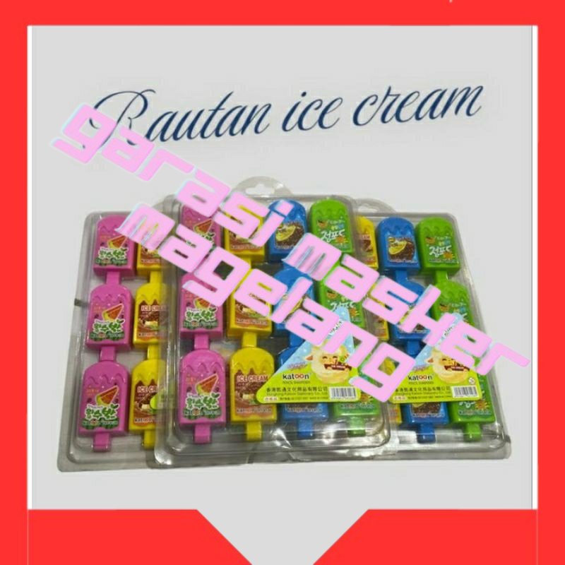 

RAUTAN ICE CREAM 1lusin Berkualitas,Termurah...