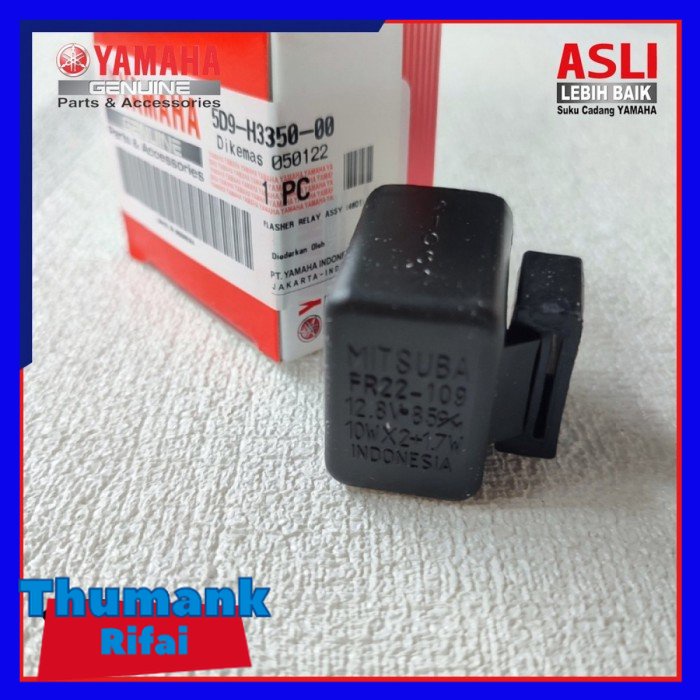 RELAY FLASHER LAMPU SEN SEIN YAMAHA VEGA ZR RR MIO J M3 125 GT SOUL GT