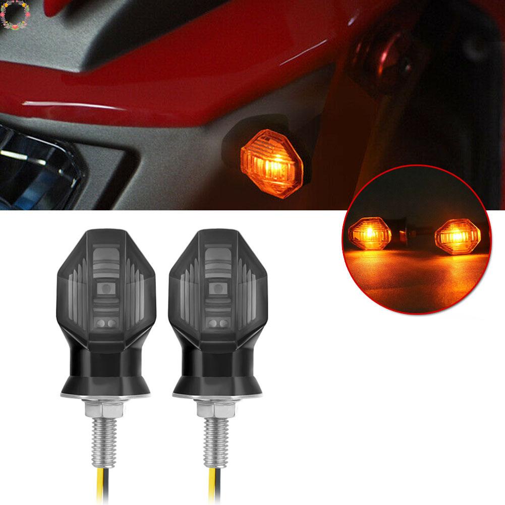 2buah Lampu Sein Sein Lampu Sein Set Indikator Sinyal Amber Universal