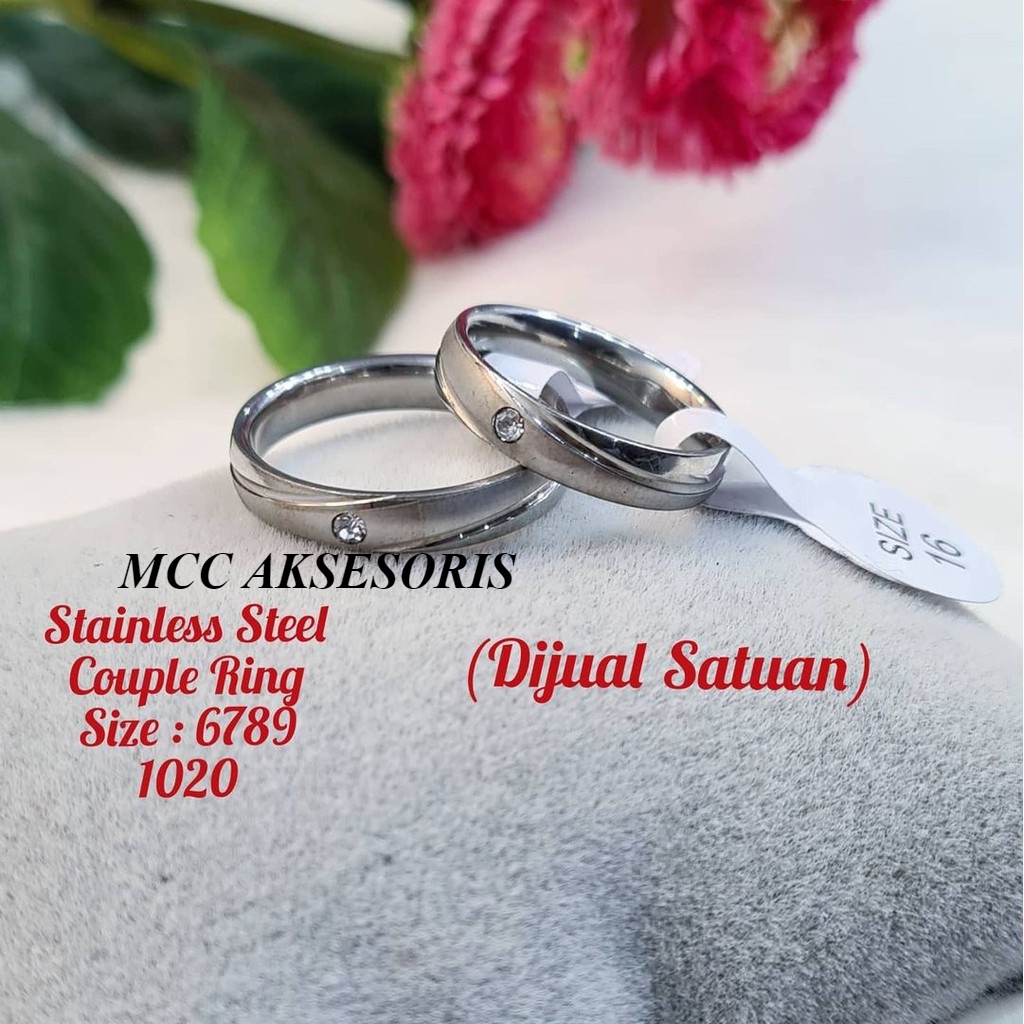 Cincin Couple Permata Satu SATUAN