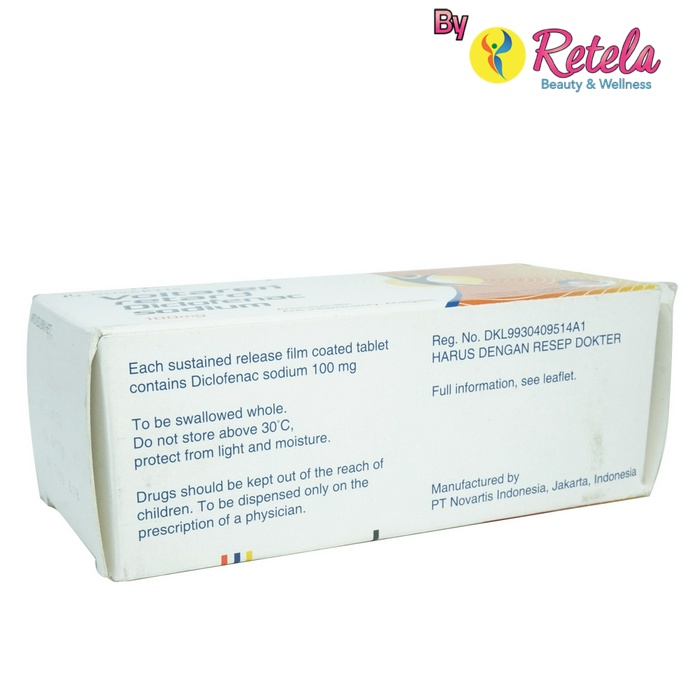 VOLTAREN RETARD 100MG 1 STRIP 10 TABLET