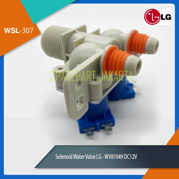Tool Part Solenoid Water Valve LG - WV81049 DC12V WF S14D6 WF S16D6