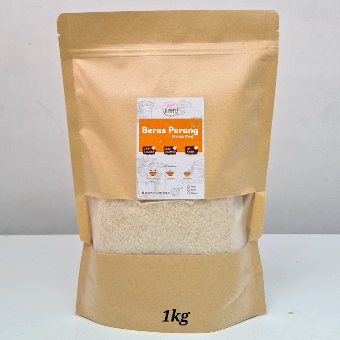 

Happytummy beras porang 1kg konjac rice instant fukumi shirataki nasi