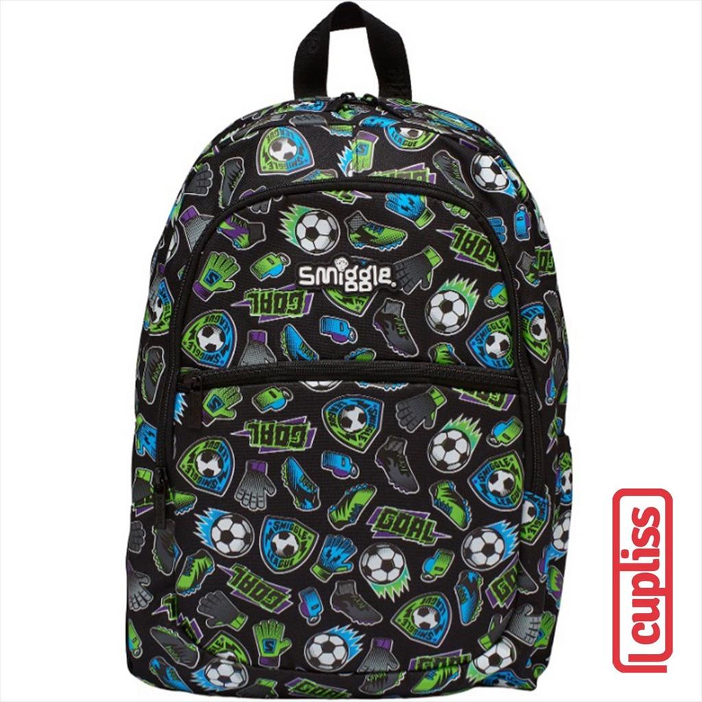 SMIGGLE Backpack Bag 449206 Lite Vibin Black Tas Ransel Anak