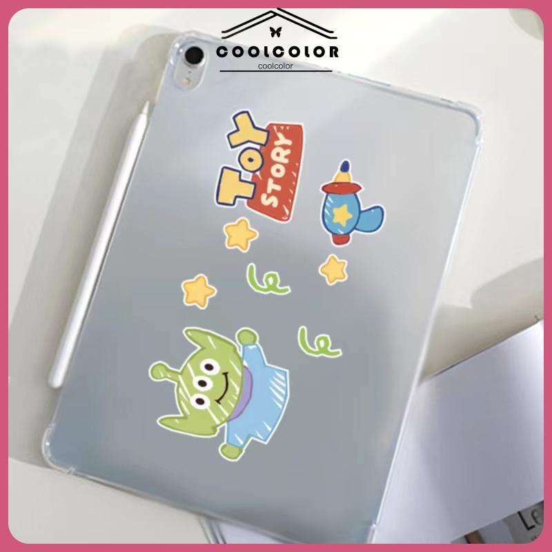 COD❤️Stiker Kartun Winnie the Pooh Toy Story Stiker Tahan Air PVC Bening Untuk Ponsel Dan Tablet- cl