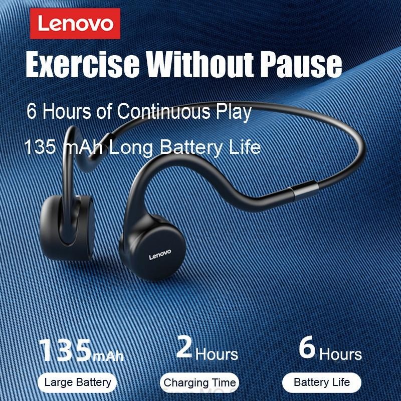 AKN88 - LENOVO ThinkPlus X5 - Bone Conduction Bluetooth Earphone - 8GB Memory