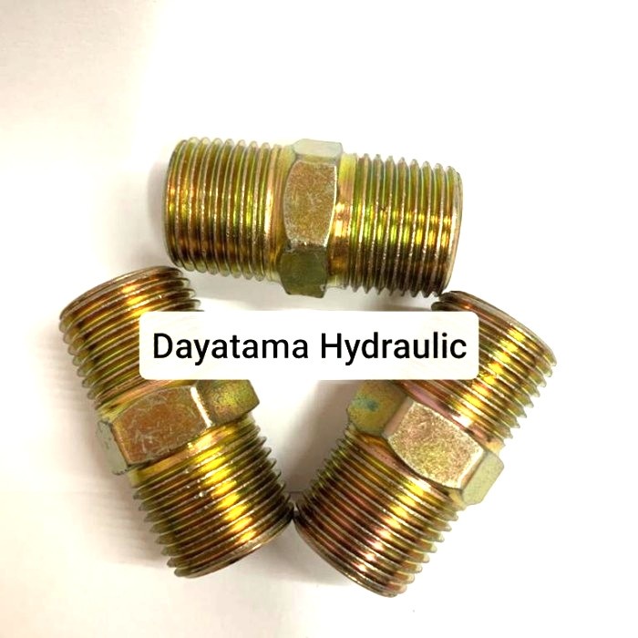Double Nepel 1/2NPT x 1/2NPT