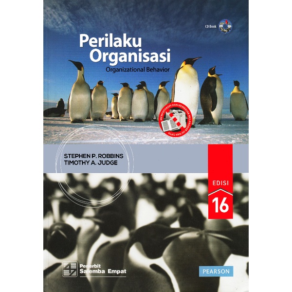 BUKU PERILAKU ORGANISASI (ORGANIZATIONAL BEHAVIOR) EDISI 16 - STEPHEN P. ROBBINS