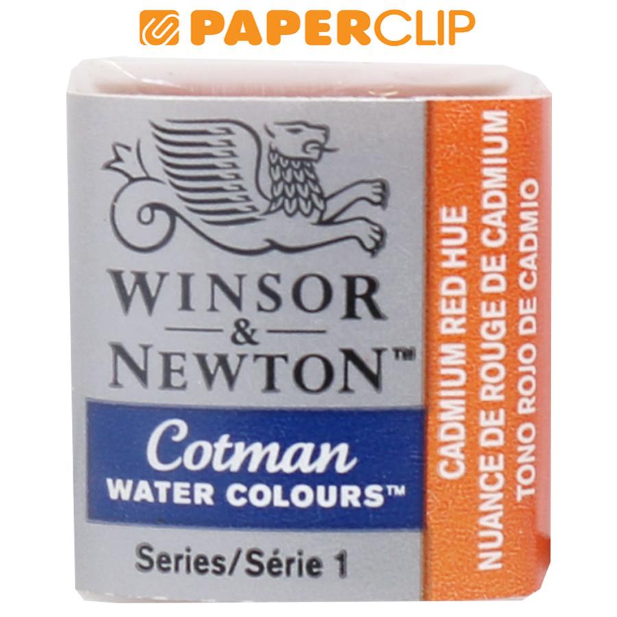 

CAT AIR / WATERCOLOUR WINSOR & NEWTON COTMAN HALF PAN S1 CADMIUM RED HUE 0301095CWC