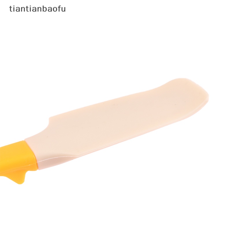 [tiantianbaofu] 1pc Spatula Dapur Mini Silikon Alat Panggang Silicone Cream Baking Spatula Butik