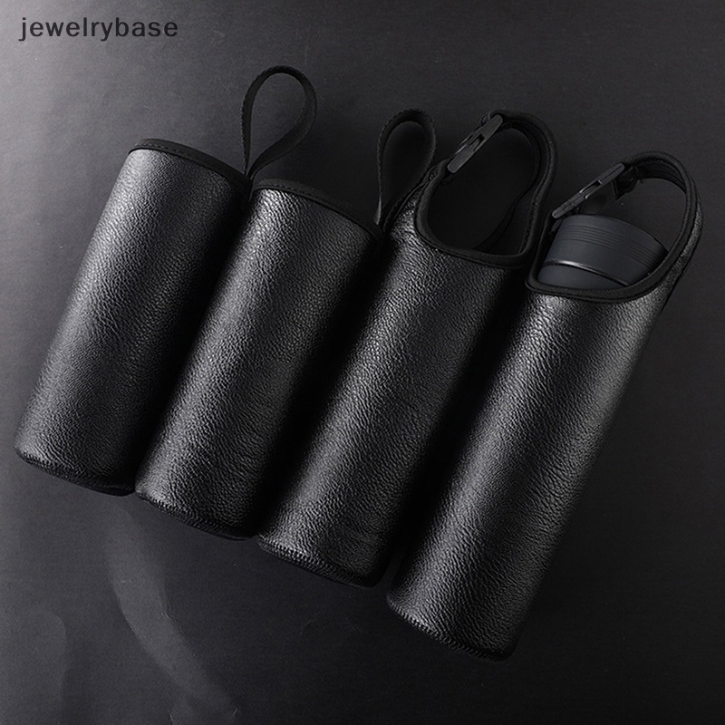 [jewelrybase] Pu Sport Botol Air Case Insulated Bag Holder Penutup Lengan Untuk Mug Botol Butik