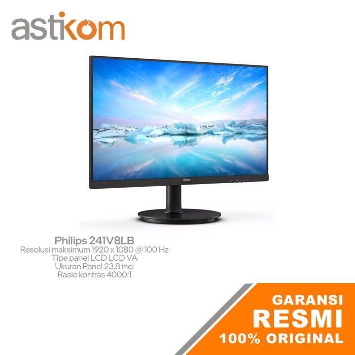 LED Monitor 24&quot; Philips 241V8LB VA FHD 100Hz 4ms