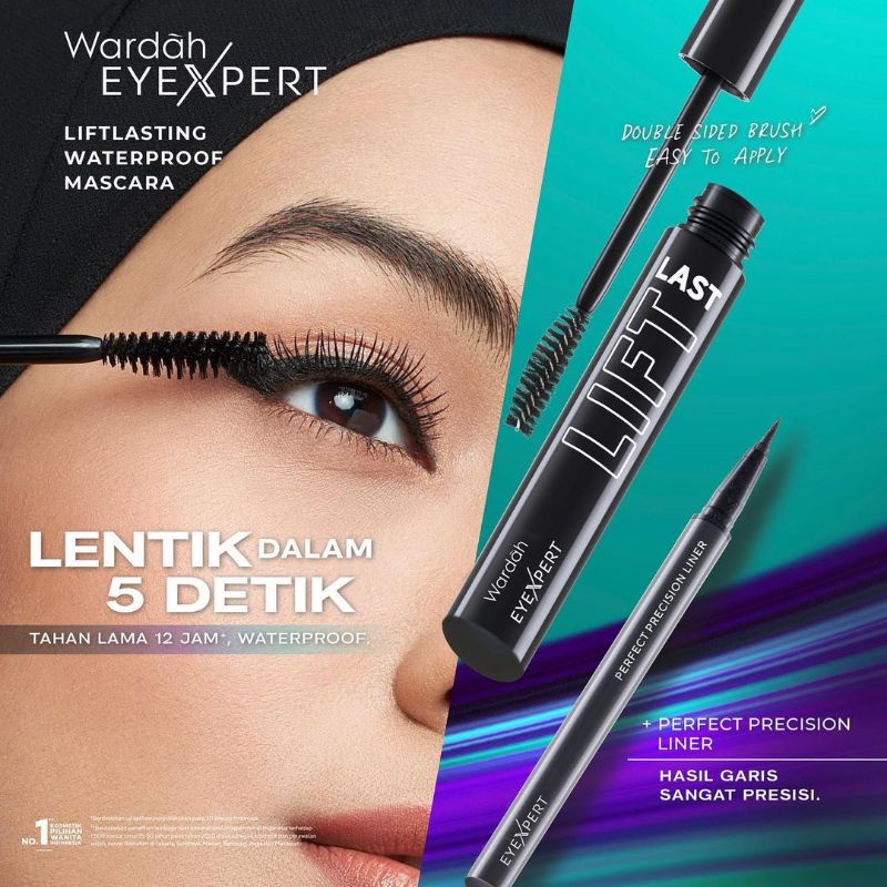 Wardah Eyexpert Mascara | Eyeliner Pen