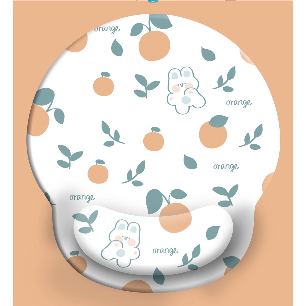 Kawaii Sanrio Cinnamoroll Gadis Kreatif Silikon Pelindung Pergelangan Tangan Mouse Pad Gadis Jantung Ins Gaya Silikon Pelindung Pergelangan Tangan Mouse Pad [ZK]