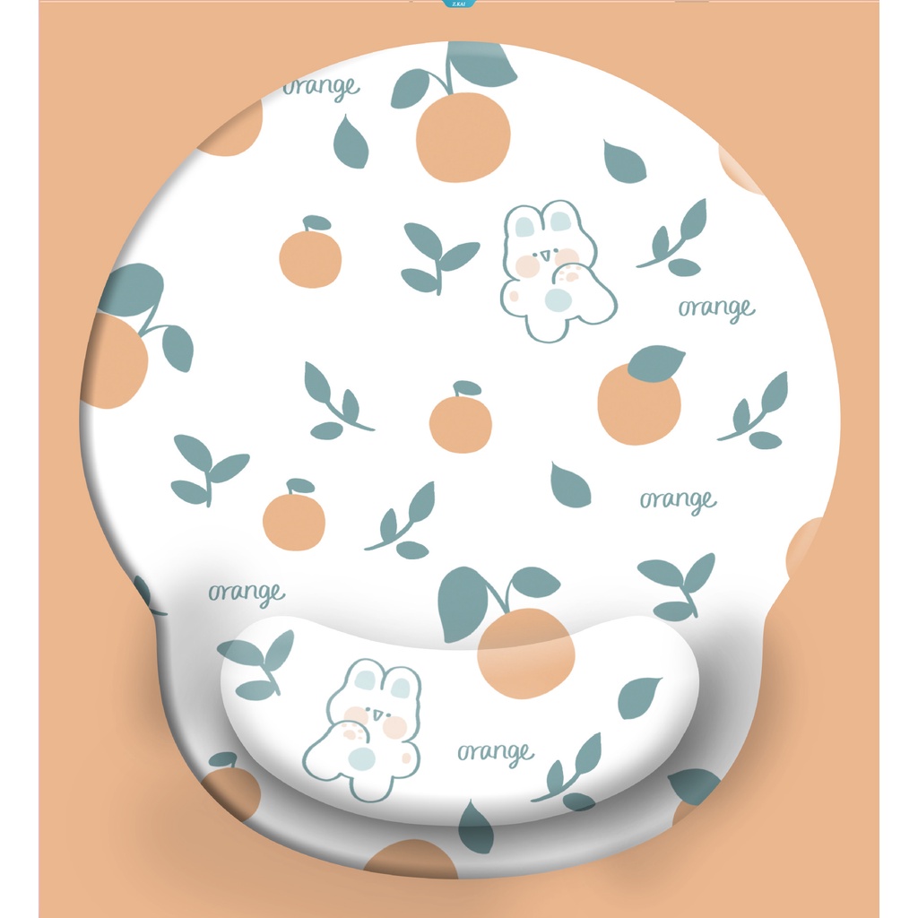 Kawaii Sanrio Cinnamoroll Gadis Kreatif Silikon Pelindung Pergelangan Tangan Mouse Pad Gadis Jantung Ins Gaya Silikon Pelindung Pergelangan Tangan Mouse Pad [ZK]