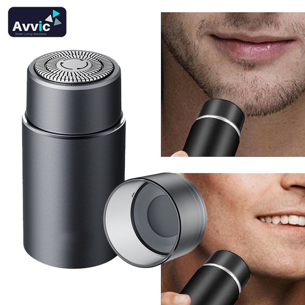 FLAWLBSS ZL-801 Alat Cukur Elektrik Portable Mini Beard Shaver Alat Cukur Jenggot Rechargeable