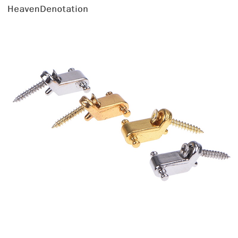 [HeavenDenotation] 2pc roller string tree string Holder moung Panduan Pohon Untuk Gitar Elektrik HDV