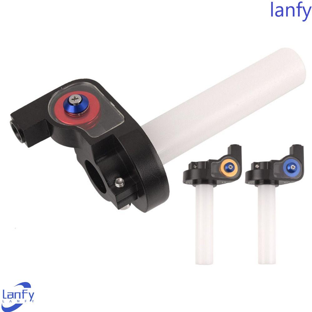 Lanfy Throttle Grips Aluminium 22mm Balap Motor GPX SDG 2018atv 50cc- 160cc Throttle Settle