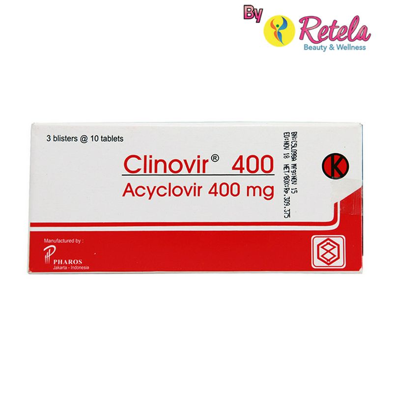 Clinovir 400mg Tab 10`S