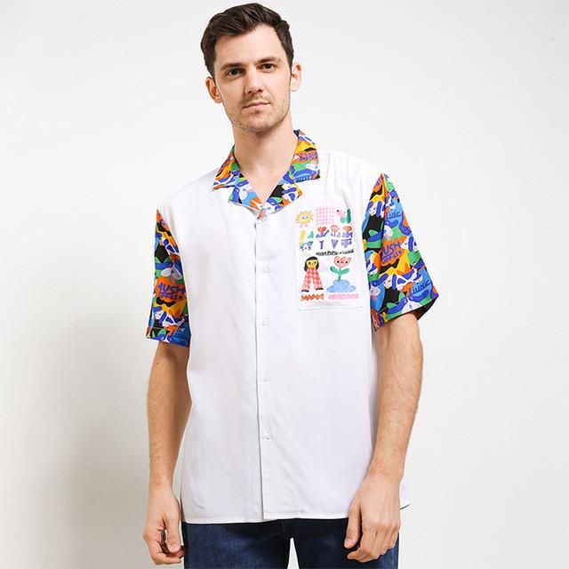 Hush Puppies Kemeja Pria Liunic Legra White