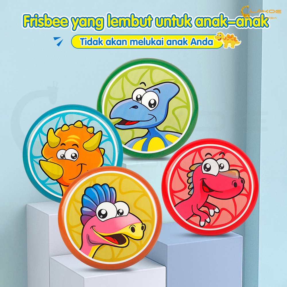 Lakoe Mainan Anak Frisbee Piring Lempar Soft/Flying Disc disk Game Outdoor/Outdoor Toy Main /Lempar Tangkap