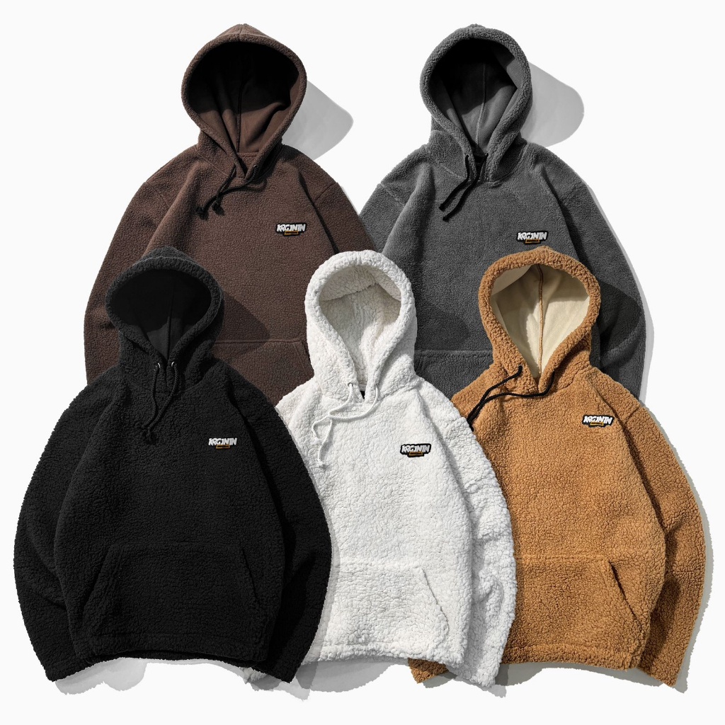 JUMPER HOODIE SHERPA / JACKET HOODIE SHERPA KRGJNTN Promo Spesial