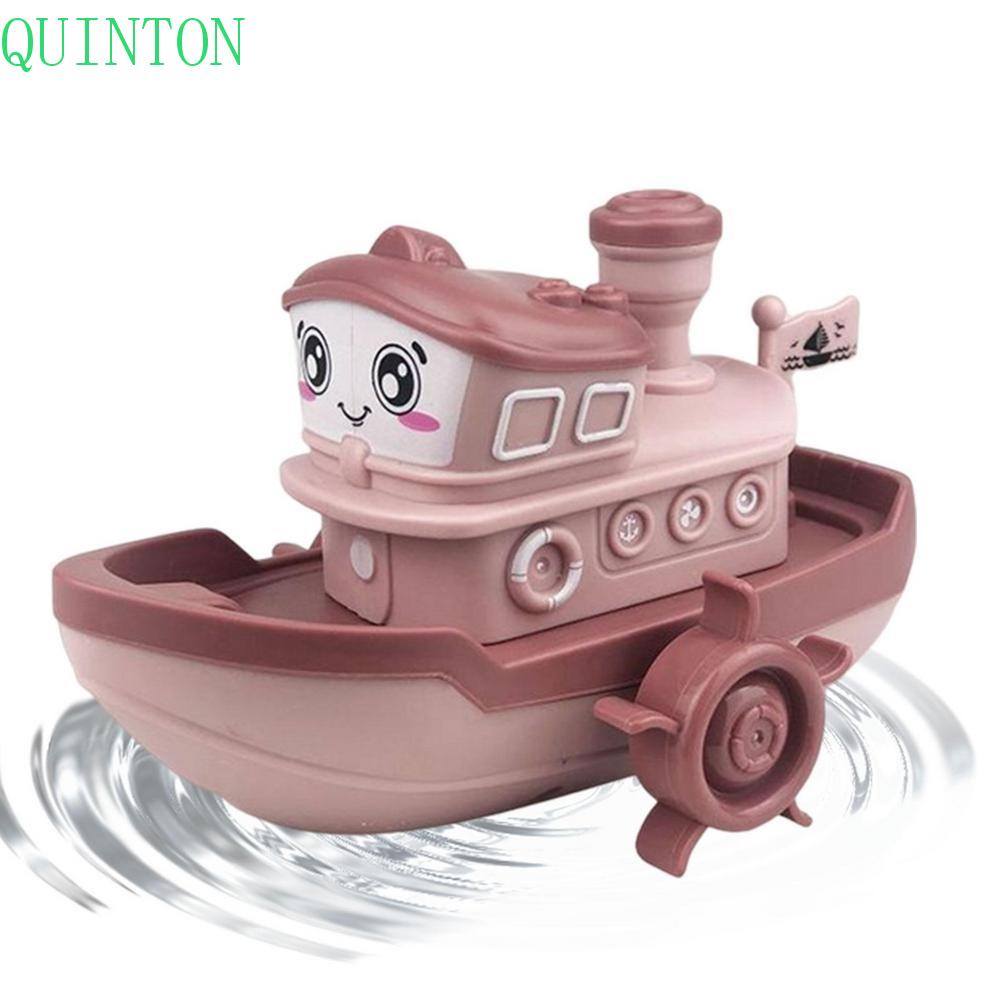 Quinton Kartun Kapal Mainan Luar Ruangan Mainan Anak Laki-Laki Hadiah Ulang Tahun Mainan Air Anak-Anak Mengambang Mengambang Kapal Permainan Angin Mainan