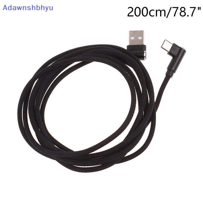 Adhyu usb Type c 90derajat Pengisian Cepat usb c Kabel Tipe-c data Cord Charger usb-c ID