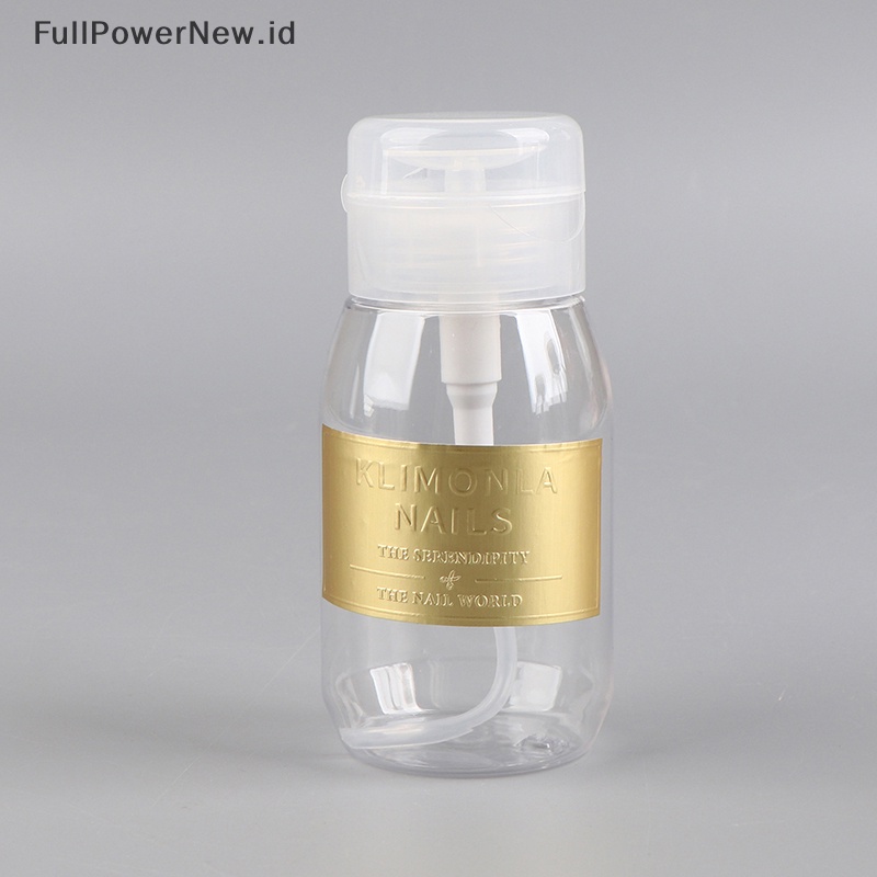 Power Dispenser Pompa Plastik Nail Art Kosong Varnish Remover Press Botol Poles ID