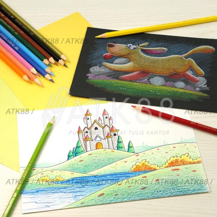 

Pensil Warna Faber-Castell 12 Classic Colour Pencils 115852