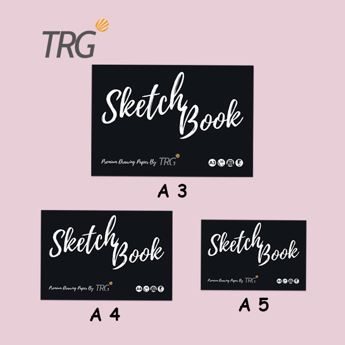 Sketchbook Sketch Book A3 150gsm TRG - Kertas Buku Gambar & Sketsa TRG