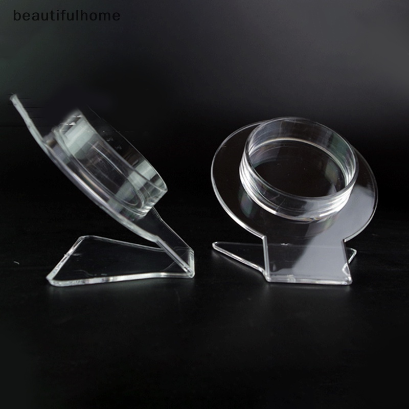 {beautifulhome} Tempat Display Gelang Perhiasan Bangle Organizer Rak Akrilik Stand Holder.