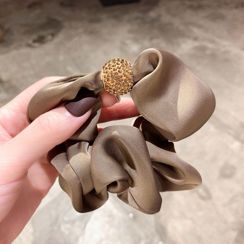 Aksesoris rambut wanita korean berlian cincin bola disko barang import dengan harga grosir