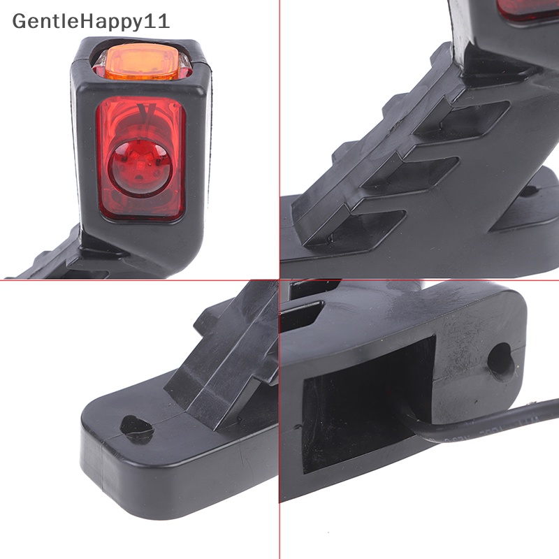 Gentlehappy 2x Lampu Led Side Marker Tangkai Garis Besar Lampu Indikator Truk Trailer12/24v id