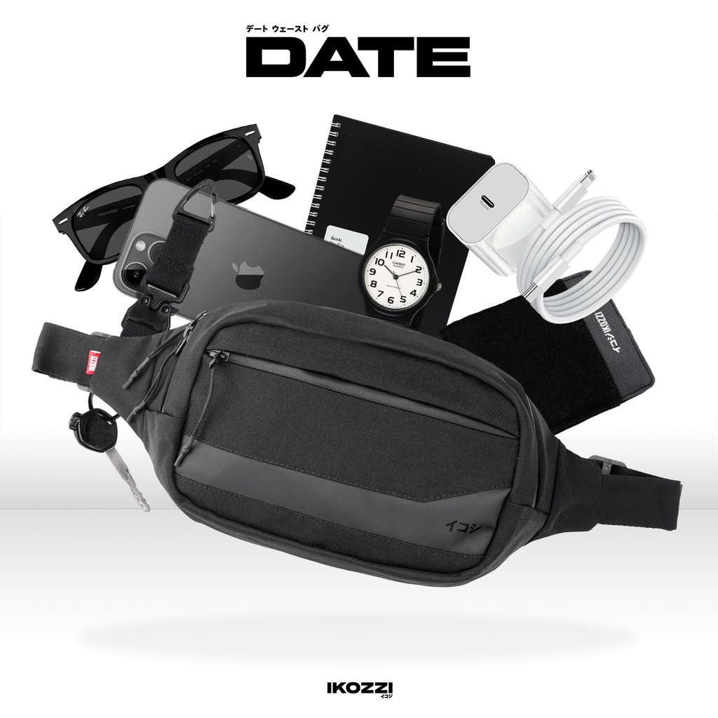 Ikozzi Date Waist Bag - Tas Selempang