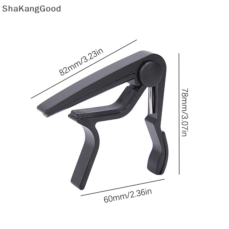 Skid Universal Capo Aksesoris Gitar Change Clamp Kunci Aluminium Alloy Guitar Capo SKK