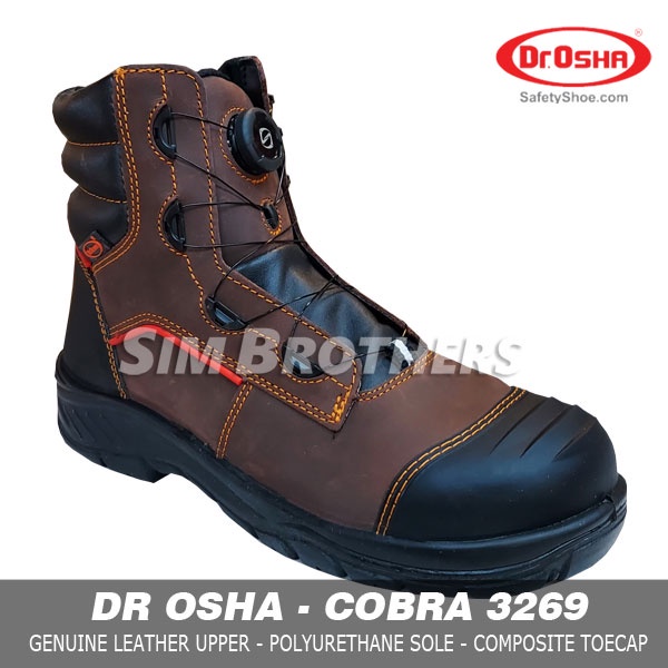 Dr Osha Cobra 3269 Sepatu Safety ...