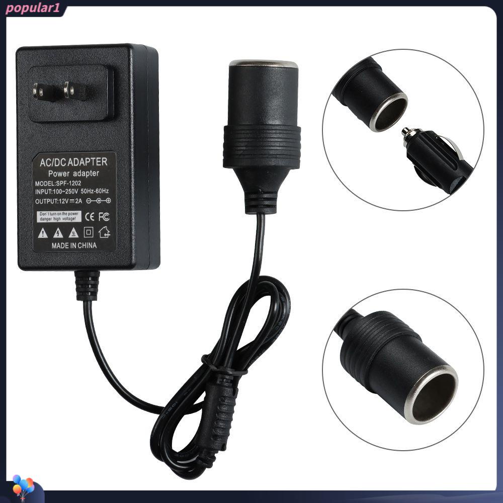 POPULAR Populer Konverter AC Ke DC Universal Auto 24W US Plug