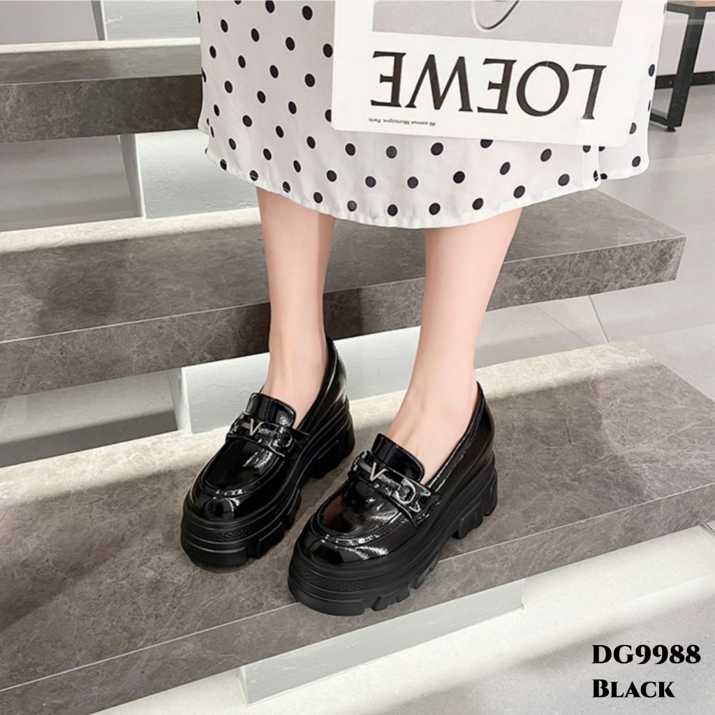 PRF Sepatu High Wedges Fashion Korea DG9988