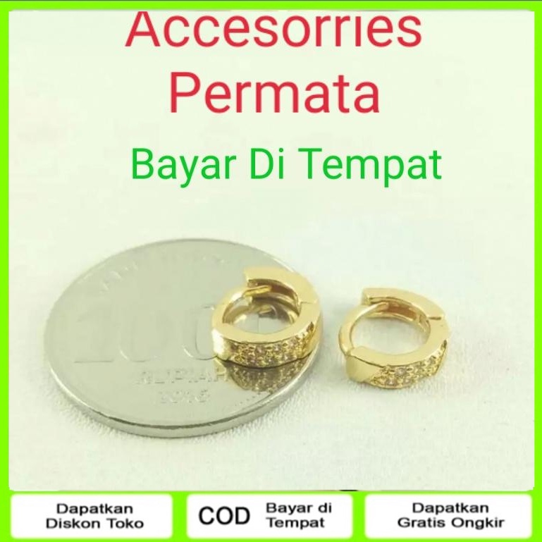 emas muda free surat anting anak kecil