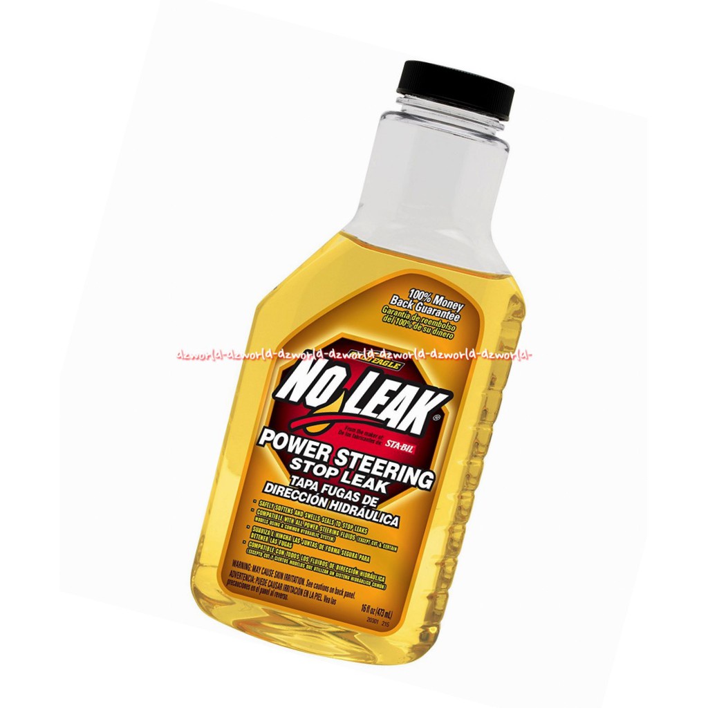 Gold Eagle No Leak 473ml Power Steering Stop Leak Cairan Untuk Melunakan Karet Seal Goldeagle Menutup Kebocoran