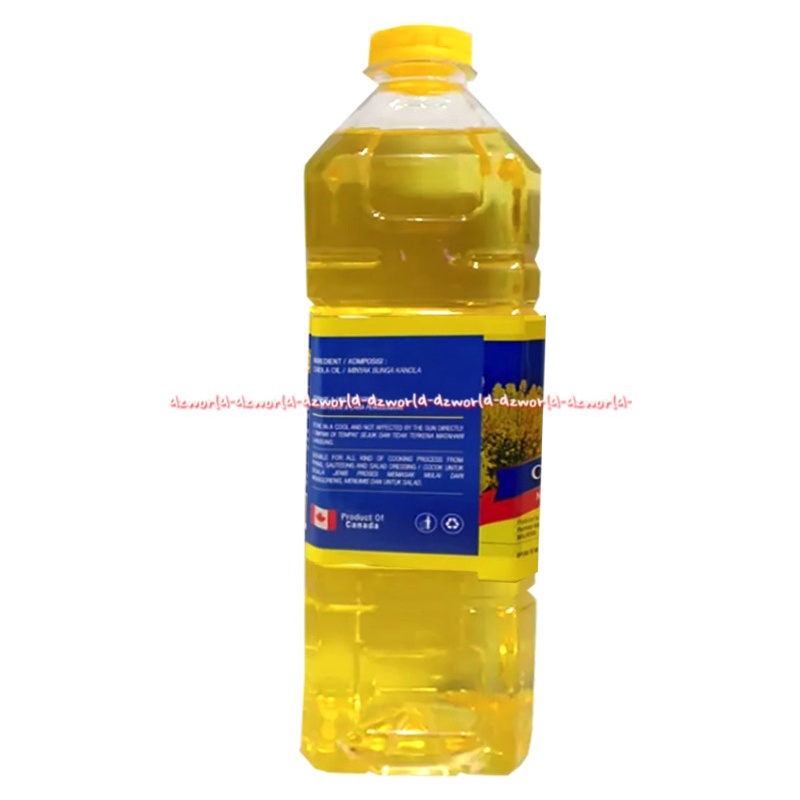 Orilia Canola Oil 1L Minyak Goreng Orilliia Kanola Oils Minyak Kanola Bunga Canola Omega 3 Cooking Oil 1 Litter