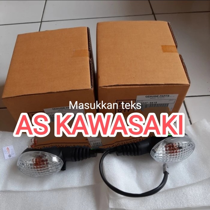 lampu sein sen belakang set klx250 klx 250 dtracker 250 original