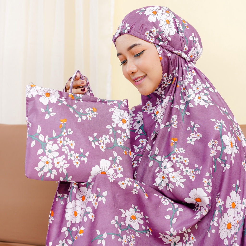 Mukena Dewasa Rayon Bali Premium RULIA All Over By Putri Dania