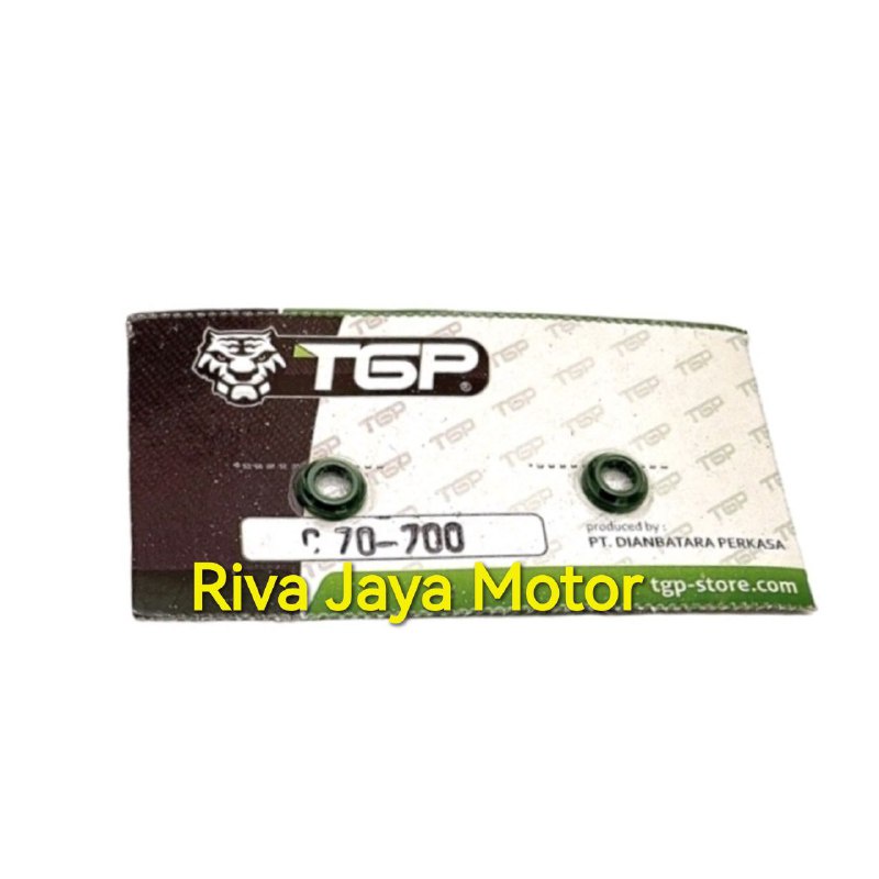 Seal Sil Klep 2pcs Honda C70 C700 C800 C50 C90 S90 S90z Supercup C 70 700 S 90 Z Bekjul Super Cup Cu