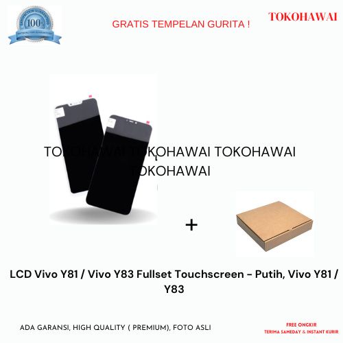LCD Vivo Y81 / Vivo Y83 Fullset Touchscreen - Putih, Vivo Y81 / Y83