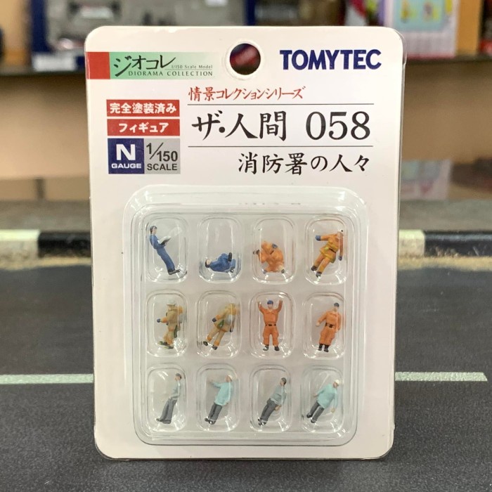 Tomytec 1/150 Diorama The Human 058 Fire Department People