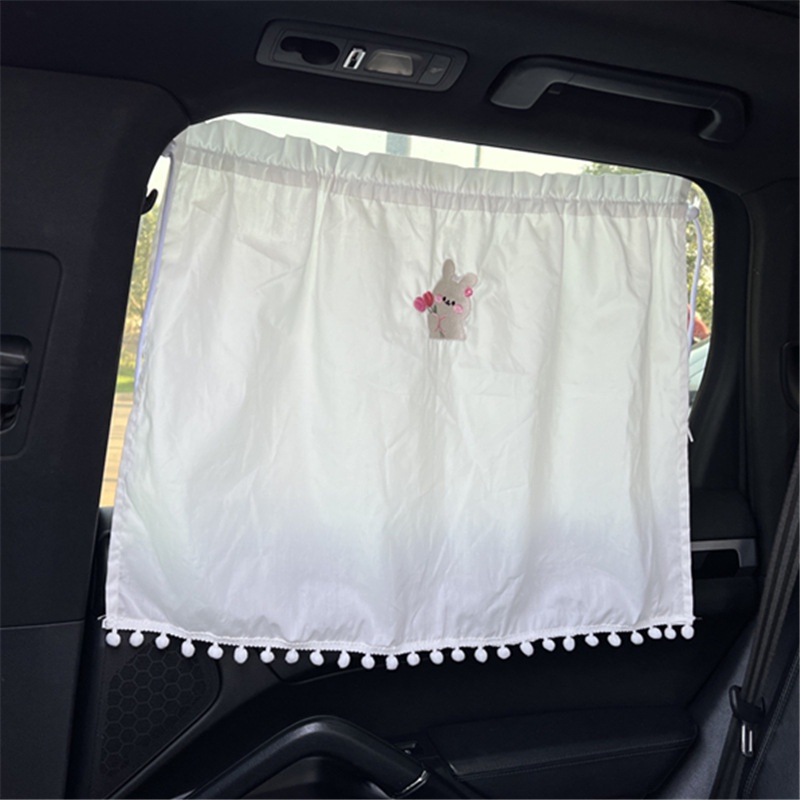 Pelindung Matahari Mobil, Mobil Kreatif Lucu tulip bear sunshade